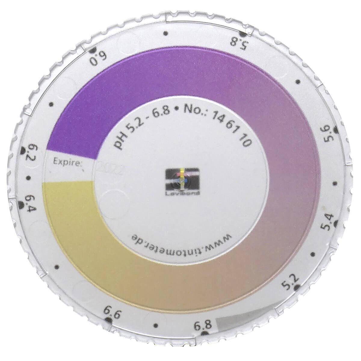 146110 | Lovibond® CHECKIT Color Disc pH (Bromocresol Purple